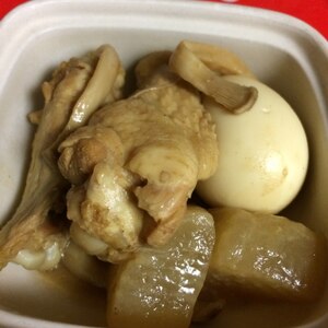 超簡単で美味しさ間違い無し！手羽元と大根のカレー煮